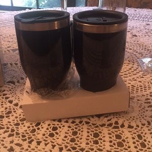 Heated travel mugs